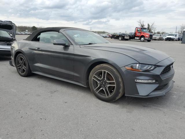 1FATP8UH3J5117864 - 2018 FORD MUSTANG GRAY photo 4