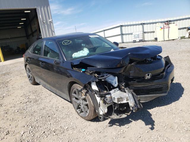 2HGFE2F55NH570395 - 2022 HONDA CIVIC SPORT 黑色 照片 1