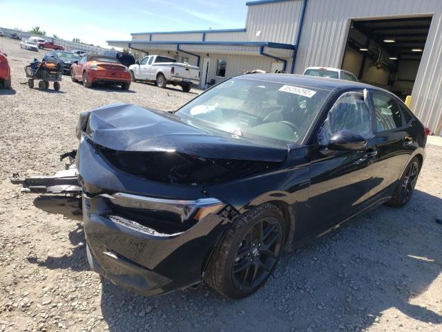 2HGFE2F55NH570395 - 2022 HONDA CIVIC SPORT 黑色 照片 2