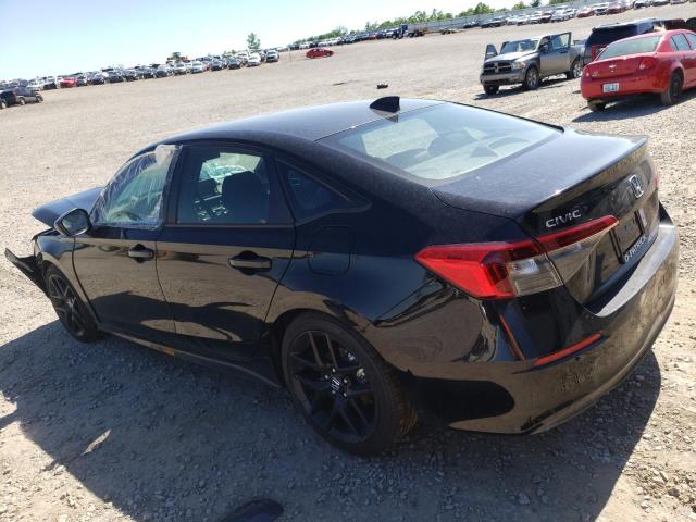 2HGFE2F55NH570395 - 2022 HONDA CIVIC SPORT 黑色 照片 3