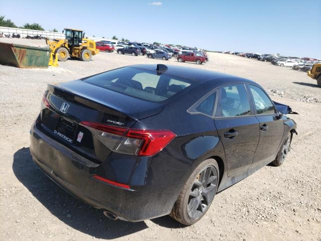 2HGFE2F55NH570395 - 2022 HONDA CIVIC SPORT 黑色 照片 4