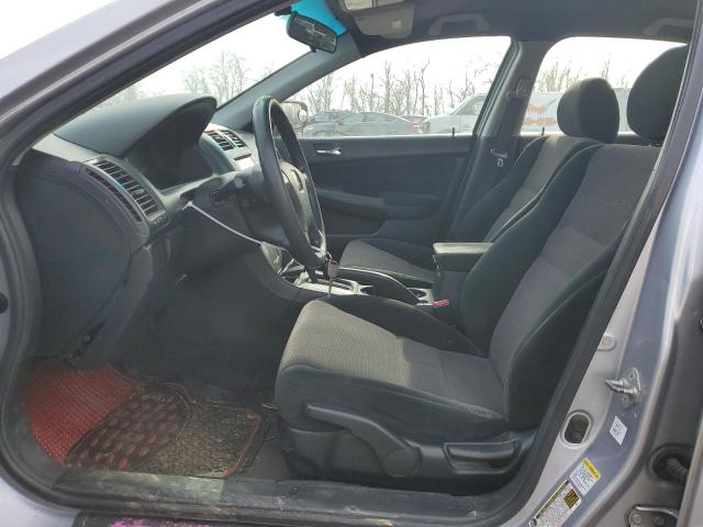 1HGCM56445A041680 - 2005 HONDA ACCORD LX SILVER photo 7