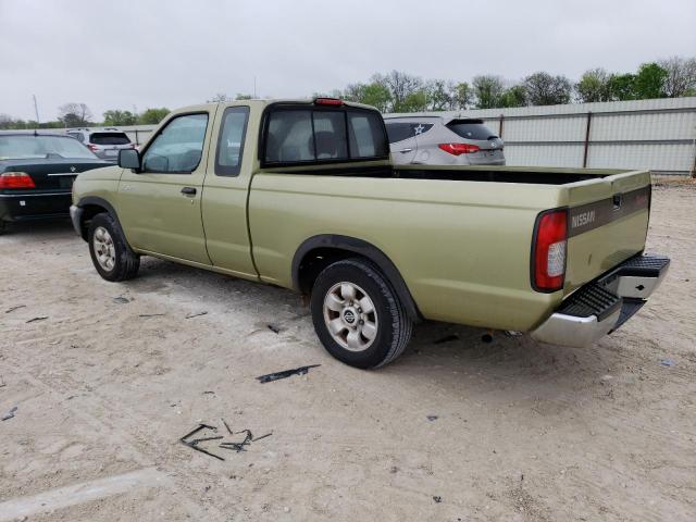 1N6DD26S7WC300875 - 1998 NISSAN FRONTIER KING CAB XE YELLOW photo 2