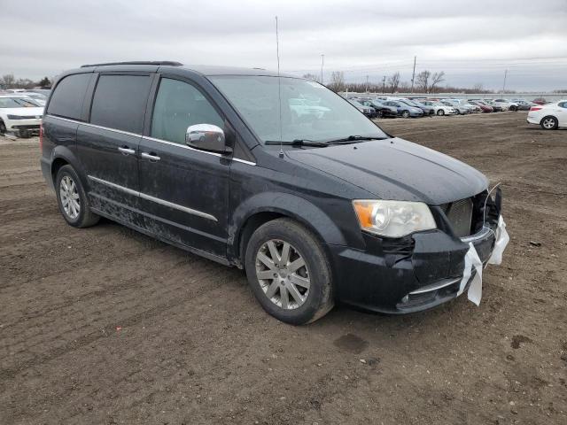 2A4RR8DG6BR703754 - 2011 CHRYSLER TOWN & COU TOURING L BLACK photo 4