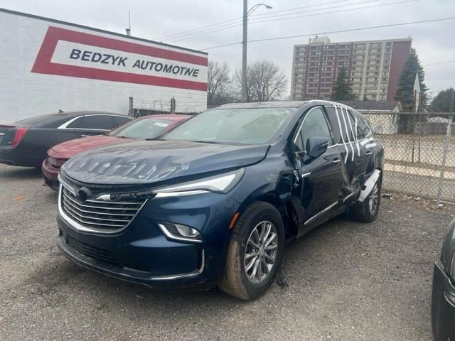 5GAEVAKW0NJ163927 - 2022 BUICK ENCLAVE ESSENCE 蓝色 照片 1