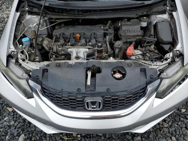 19XFB2F53FE036607 - 2015 HONDA CIVIC LX SILVER photo 11