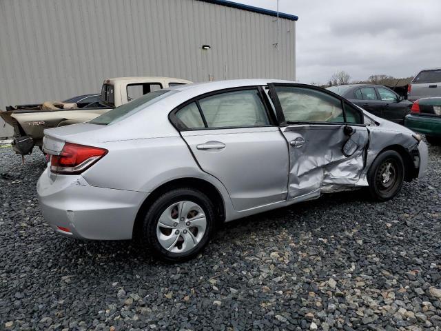 19XFB2F53FE036607 - 2015 HONDA CIVIC LX SILVER photo 3