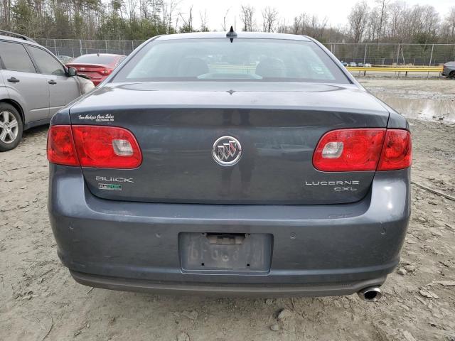 1G4HJ5EM7BU129613 - 2011 BUICK LUCERNE CXL GRAY photo 6