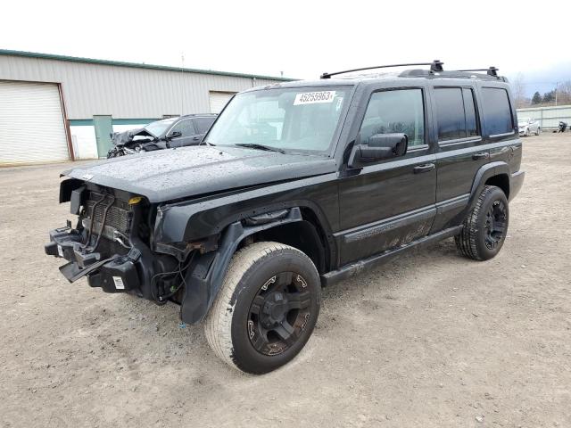 1J8HH48K78C100916 - 2008 JEEP COMMANDER SPORT შავი ფოტო 1