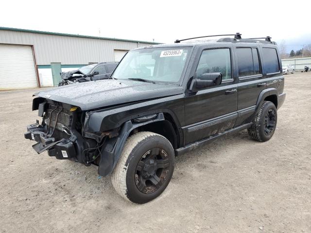 1J8HH48K78C100916 - 2008 JEEP COMMANDER SPORT BLACK photo 1