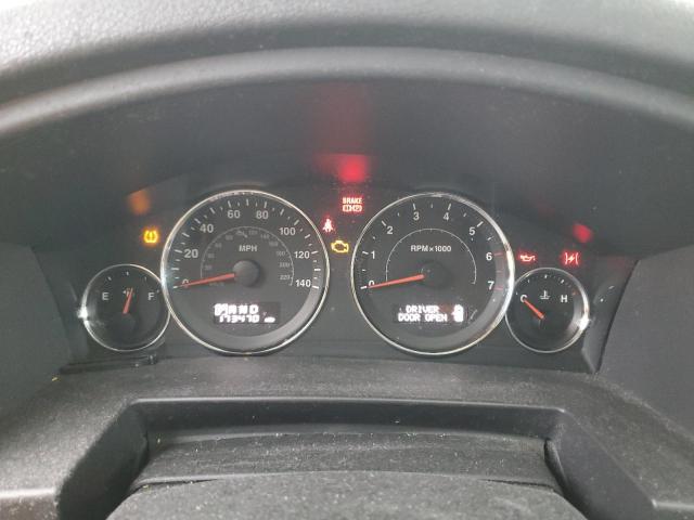 1J8HH48K78C100916 - 2008 JEEP COMMANDER SPORT შავი ფოტო 9