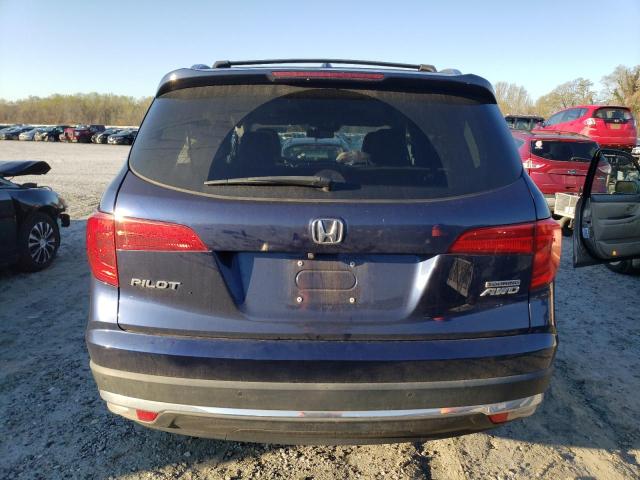 5FNYF6H97GB033659 - 2016 HONDA PILOT TOURING BLUE photo 6