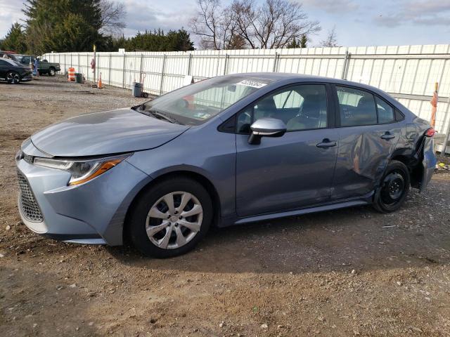 5YFEPMAE2MP230086 - 2021 TOYOTA COROLLA LE GRAY photo 1