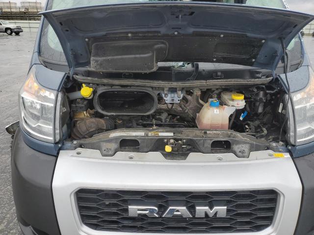 3C6MRVJG5ME587249 - 2021 RAM PROMASTER 3500 HIGH ლურჯი ფოტო 12