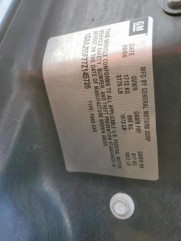 1G8AJ55F77Z145726 - 2007 SATURN ION LEVEL 2 GRAY photo 13