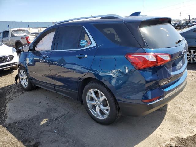 2GNAXNEV0L6248124 - 2020 CHEVROLET EQUINOX PREMIER BLUE photo 2