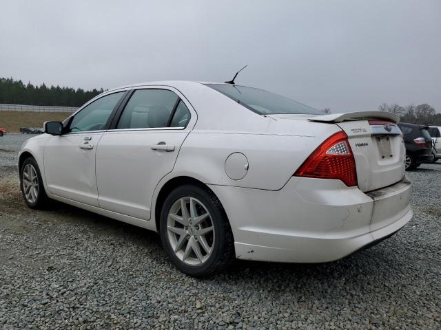 3FAHP0JA5AR335168 - 2010 FORD FUSION SEL WHITE photo 2