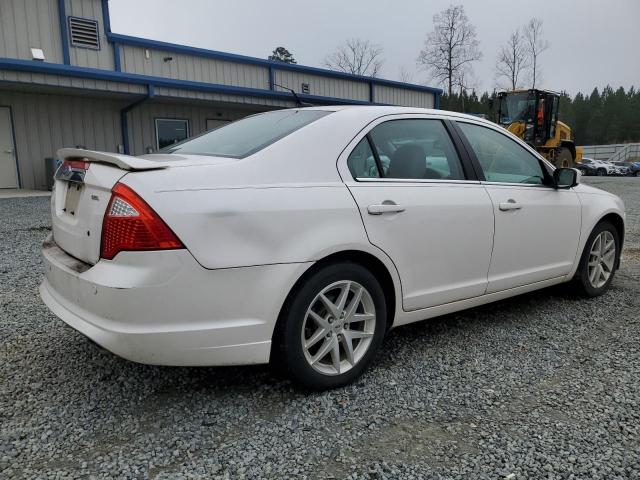 3FAHP0JA5AR335168 - 2010 FORD FUSION SEL WHITE photo 3