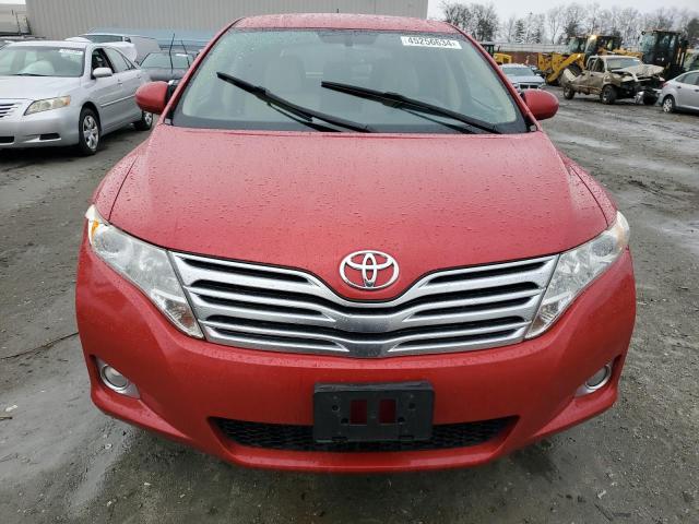 4T3ZA3BBXBU054277 - 2011 TOYOTA VENZA RED photo 5