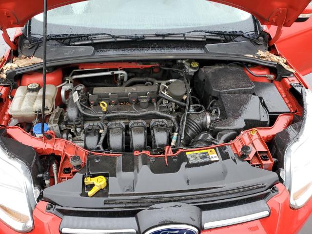 1FADP3F23DL135832 - 2013 FORD FOCUS SE RED photo 11