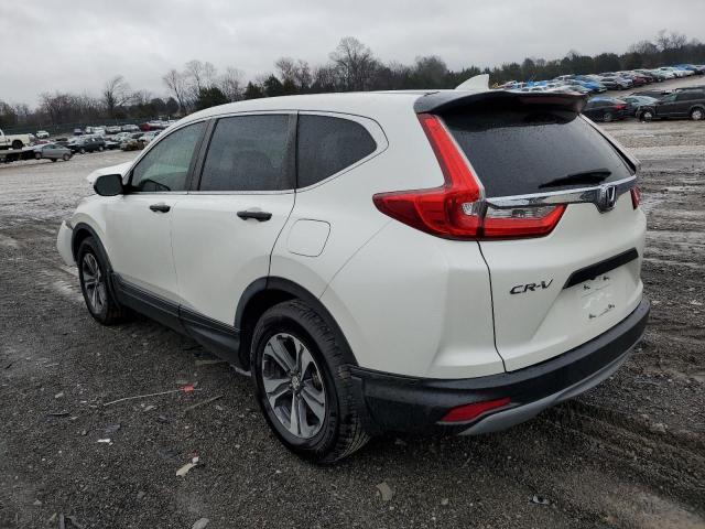 5J6RW5H34HL005000 - 2017 HONDA CR-V LX WHITE photo 2