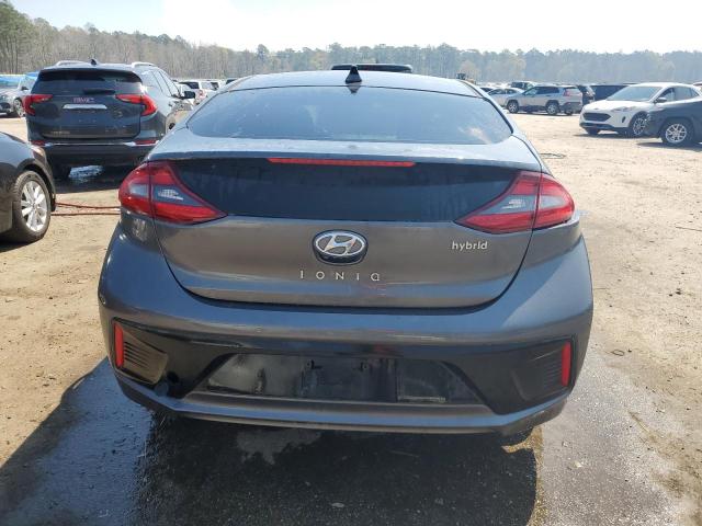 KMHC75LC3KU118515 - 2019 HYUNDAI IONIQ SEL GRAY photo 6