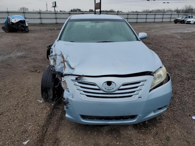 4T1BE46KX7U593388 - 2007 TOYOTA CAMRY CE BLUE photo 5