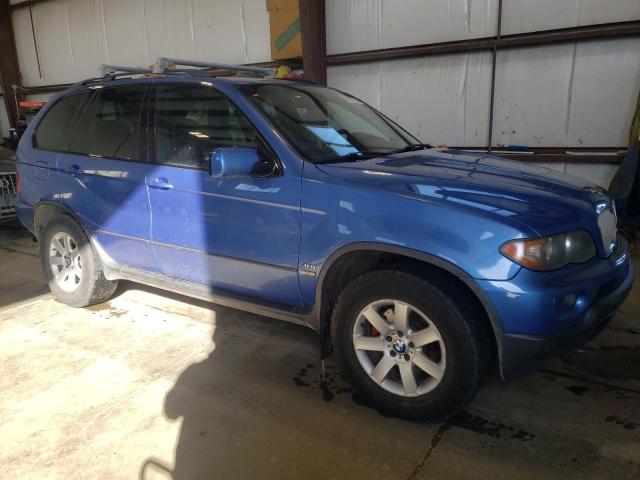 5UXFA13545LU48315 - 2005 BMW X5 3.0I BLUE photo 4