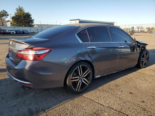 1HGCR2F57GA240993 - 2016 HONDA ACCORD SPORT GRAY photo 3