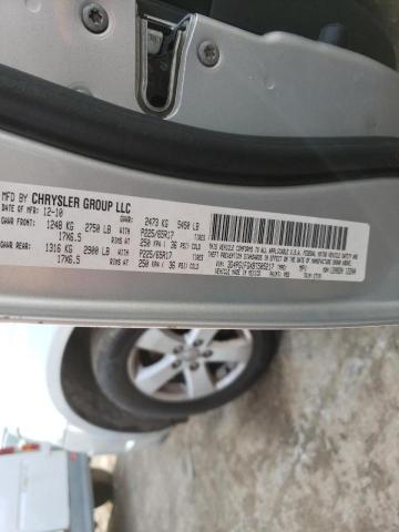 3D4PG1FGXBT505217 - 2011 DODGE JOURNEY MAINSTREET SILVER photo 13