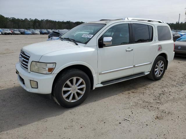 5N3AA08C58N914777 - 2008 INFINITI QX56 WHITE photo 1