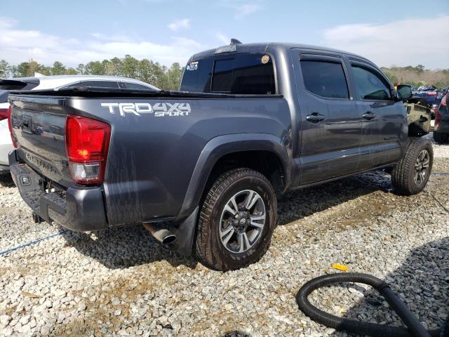 5TFCZ5AN6HX107633 - 2017 TOYOTA TACOMA DOUBLE CAB GRAY photo 3