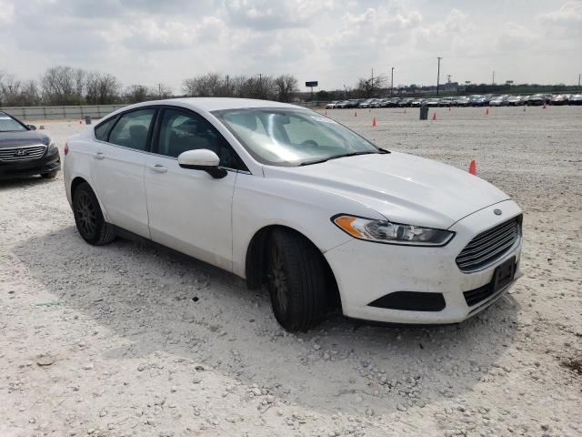 3FA6P0G71GR382287 - 2016 FORD FUSION S WHITE photo 4