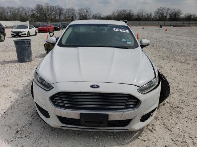 3FA6P0G71GR382287 - 2016 FORD FUSION S WHITE photo 5