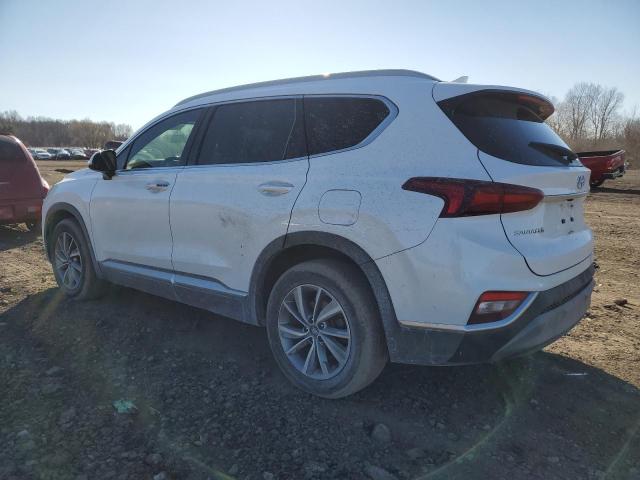 5NMS5CAD2KH069787 - 2019 HYUNDAI SANTA FE LIMITED WHITE photo 2