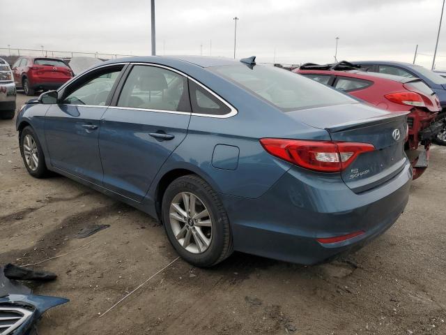 5NPE24AF9HH540035 - 2017 HYUNDAI SONATA SE BLUE photo 2