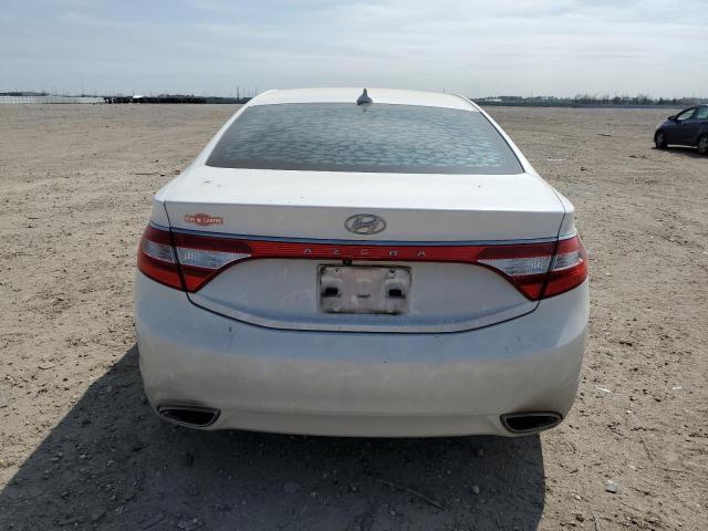 KMHFG4JGXDA254058 - 2013 HYUNDAI AZERA WHITE photo 6