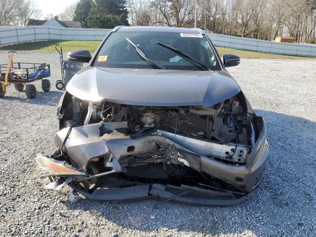 5TDKKRFH6FS107385 - 2015 TOYOTA HIGHLANDER XLE GRAY photo 5