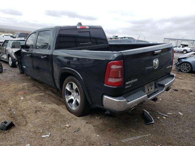 1C6SRFJT8KN536847 - 2019 RAM 1500 LARAMIE BLACK photo 2