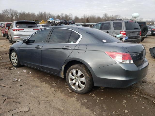 1HGCP25718A006259 - 2008 HONDA ACCORD EX GRAY photo 2