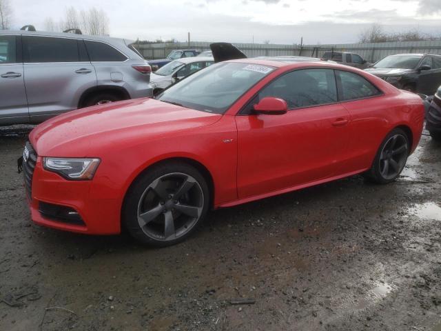 WAUGGAFR7EA030472 - 2014 AUDI S5 PREMIUM PLUS 红色 照片 1