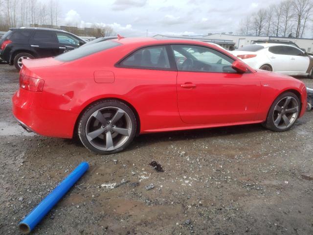 WAUGGAFR7EA030472 - 2014 AUDI S5 PREMIUM PLUS 红色 照片 3
