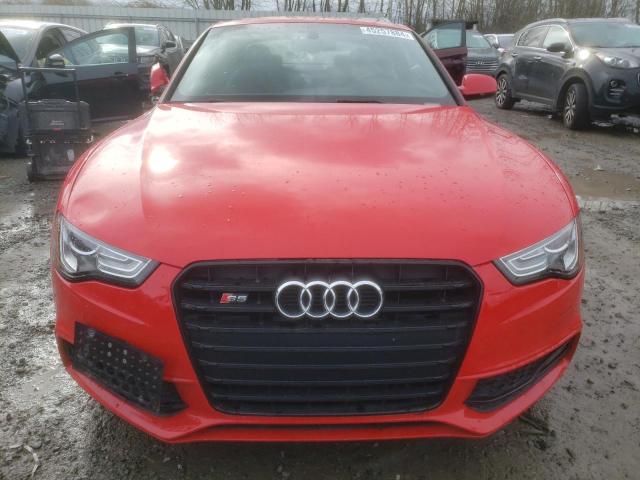 WAUGGAFR7EA030472 - 2014 AUDI S5 PREMIUM PLUS 红色 照片 5