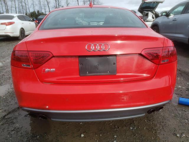 WAUGGAFR7EA030472 - 2014 AUDI S5 PREMIUM PLUS RED photo 6