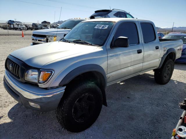 5TEGN92N93Z170410 - 2003 TOYOTA TACOMA DOUBLE CAB PRERUNNER SILVER photo 1