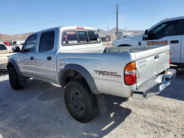 5TEGN92N93Z170410 - 2003 TOYOTA TACOMA DOUBLE CAB PRERUNNER SILVER photo 2