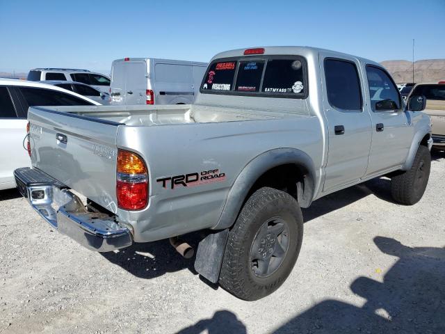 5TEGN92N93Z170410 - 2003 TOYOTA TACOMA DOUBLE CAB PRERUNNER SILVER photo 3