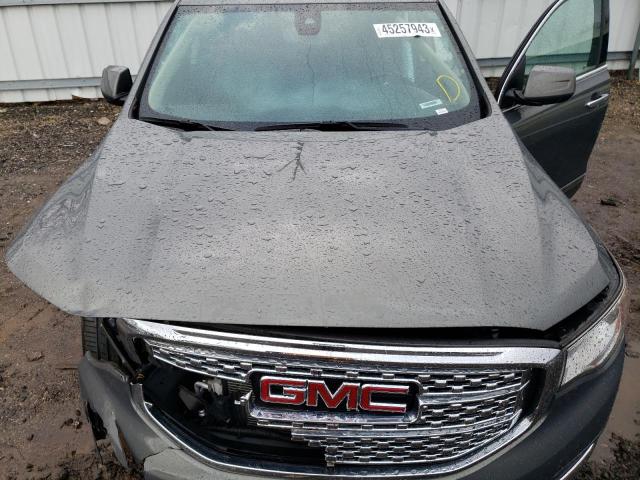 1GKKNXLS8JZ119142 - 2018 GMC ACADIA DENALI GRAY photo 12