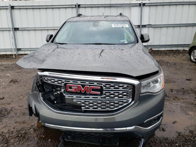 1GKKNXLS8JZ119142 - 2018 GMC ACADIA DENALI GRAY photo 5