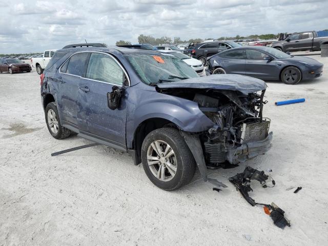 2GNALBEK9E6100525 - 2014 CHEVROLET EQUINOX LT BLUE photo 4